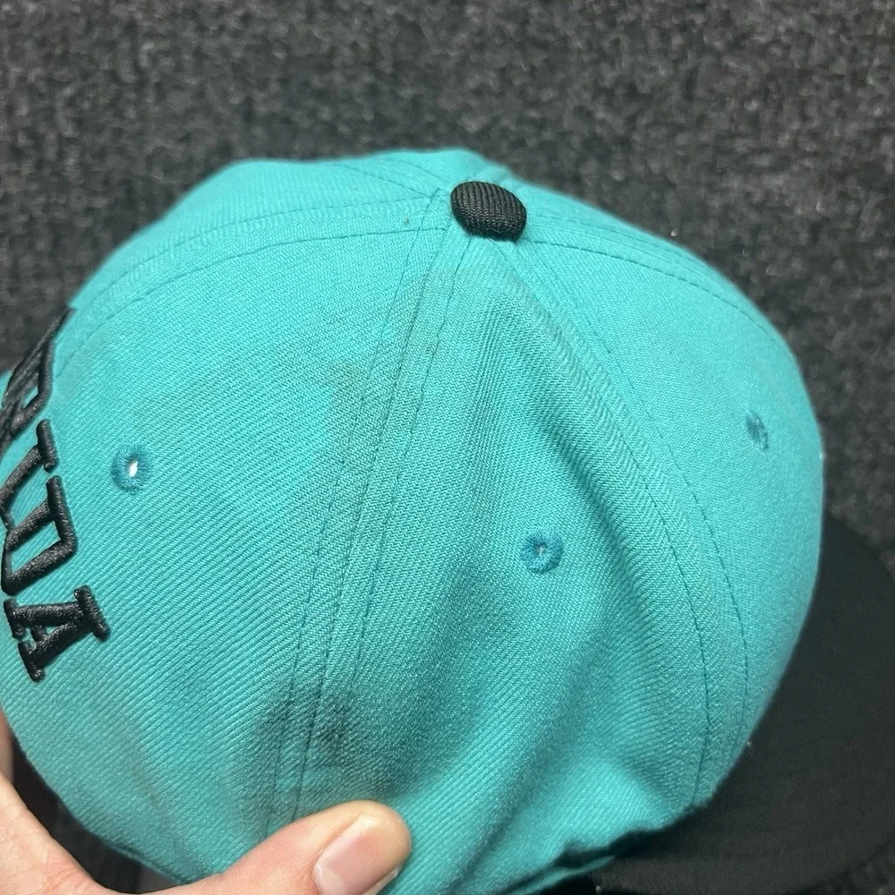 New‎ Era Florida Marlins Cooperstown Collection Teal And Black SnapBack Hat